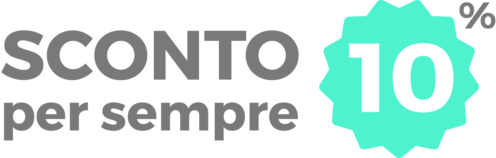Sconto 10%